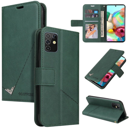 GQUTROBE Right Angle Leather Phone Case