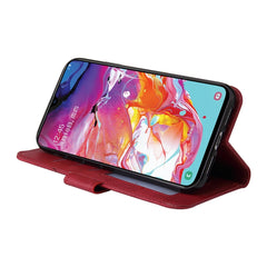 GQUTROBE Right Angle Leather Phone Case, For Samsung Galaxy A70, For Samsung Galaxy A50, For Samsung Galaxy A40, For Samsung Galaxy A20 / 30