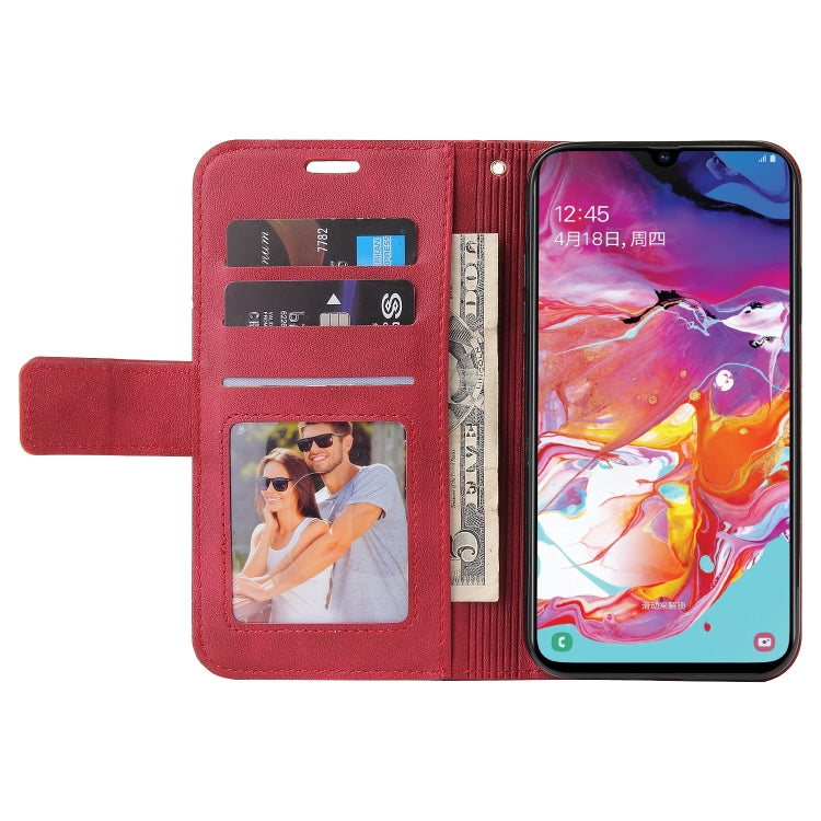 GQUTROBE Right Angle Leather Phone Case, For Samsung Galaxy A70, For Samsung Galaxy A50, For Samsung Galaxy A40, For Samsung Galaxy A20 / 30