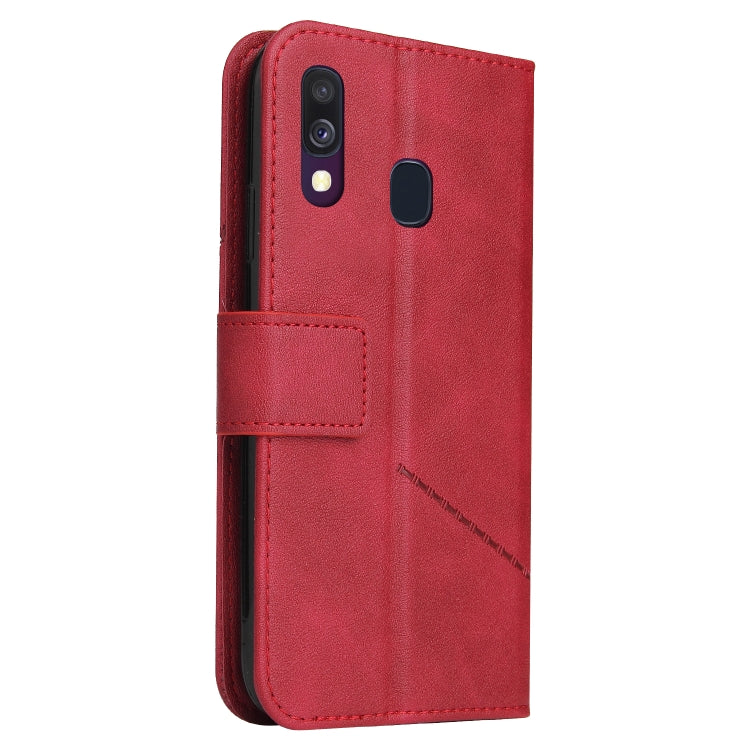 GQUTROBE Right Angle Leather Phone Case, For Samsung Galaxy A20e, For Samsung Galaxy A20s, For Samsung Galaxy A10s, For Samsung Galaxy A10 / M10
