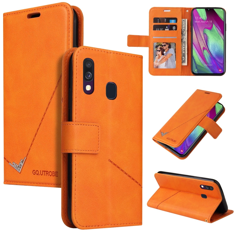 GQUTROBE Right Angle Leather Phone Case, For Samsung Galaxy A20e, For Samsung Galaxy A20s, For Samsung Galaxy A10s, For Samsung Galaxy A10 / M10