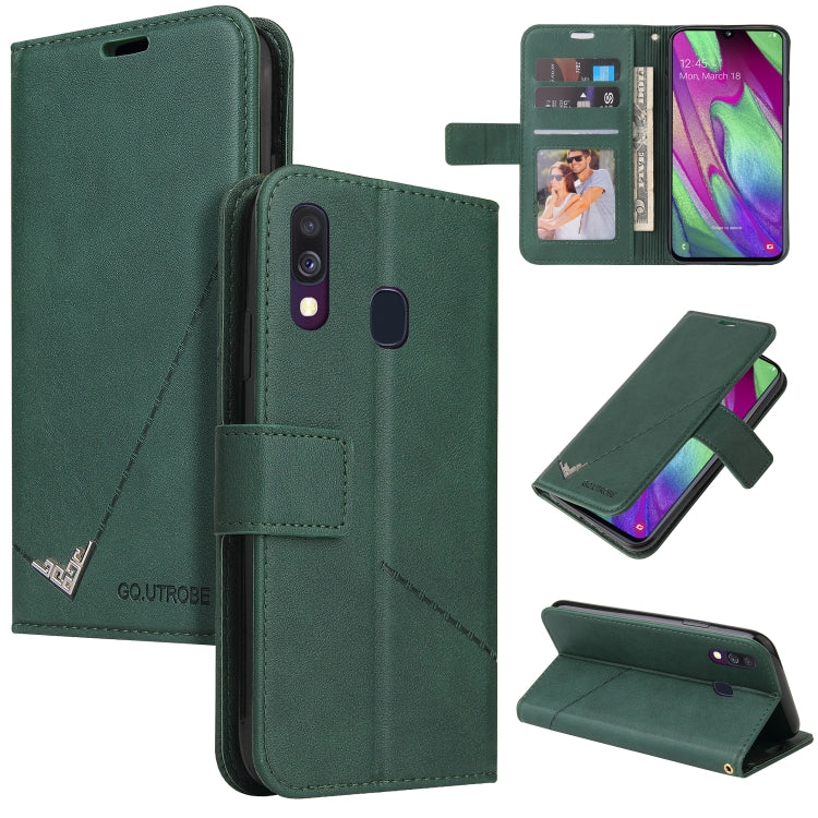 GQUTROBE Right Angle Leather Phone Case, For Samsung Galaxy A20e, For Samsung Galaxy A20s, For Samsung Galaxy A10s, For Samsung Galaxy A10 / M10