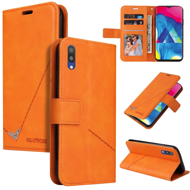 GQUTROBE Right Angle Leather Phone Case, For Samsung Galaxy A20e, For Samsung Galaxy A20s, For Samsung Galaxy A10s, For Samsung Galaxy A10 / M10