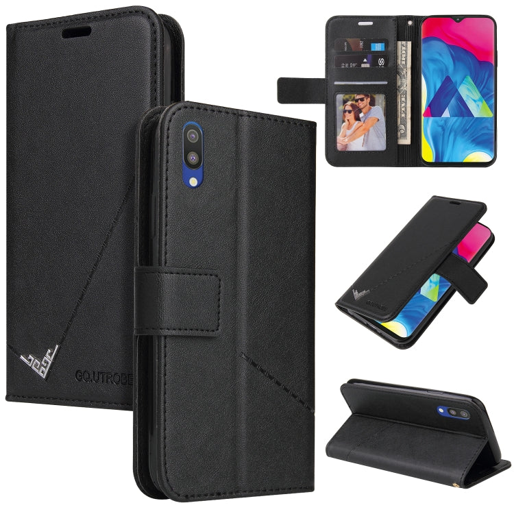 GQUTROBE Right Angle Leather Phone Case, For Samsung Galaxy A20e, For Samsung Galaxy A20s, For Samsung Galaxy A10s, For Samsung Galaxy A10 / M10