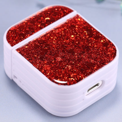 For AirPods 1 / 2 Glitter Sequins Wireless Earphone Protective Case, For AirPods 1 / 2
