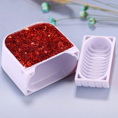 For AirPods 1 / 2 Glitter Sequins Wireless Earphone Protective Case, For AirPods 1 / 2