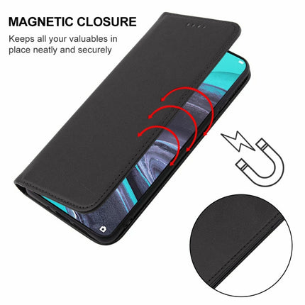 Magnetic Closure Leather Phone Case, For OPPO Reno2, For OPPO Reno2 Z, For OPPO Reno3 4G, For OPPO Reno4 5G, For OPPO Reno4 Lite, For OPPO Reno6 Pro+ 5G, For OPPO Reno6 Z, For OPPO A32