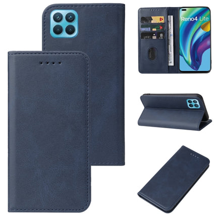 Magnetic Closure Leather Phone Case, For OPPO Reno2, For OPPO Reno2 Z, For OPPO Reno3 4G, For OPPO Reno4 5G, For OPPO Reno4 Lite, For OPPO Reno6 Pro+ 5G, For OPPO Reno6 Z, For OPPO A32
