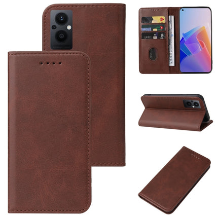 Magnetic Closure Leather Phone Case, For OPPO A53s, For Realme 5 / 5i / 5s / 6i / Narzo 20A, For Realme Narzo 20, For OPPO Reno5 A, For OPPO Reno7 Z 5G