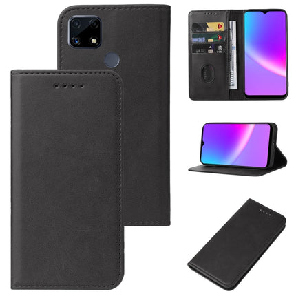 Magnetic Closure Leather Phone Case, For OPPO A33 2020, For OPPO Ace2, For OPPO F11, For OPPO K9 Pro, For Realme C25s, For Realme C25Y, For Realme U1, For OPPO A12