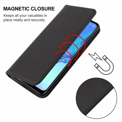 Magnetic Closure Leather Phone Case, For OPPO A53s, For Realme 5 / 5i / 5s / 6i / Narzo 20A, For Realme Narzo 20, For OPPO Reno5 A, For OPPO Reno7 Z 5G