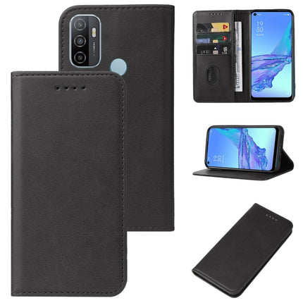 Magnetic Closure Leather Phone Case, For OPPO A53s, For Realme 5 / 5i / 5s / 6i / Narzo 20A, For Realme Narzo 20, For OPPO Reno5 A, For OPPO Reno7 Z 5G