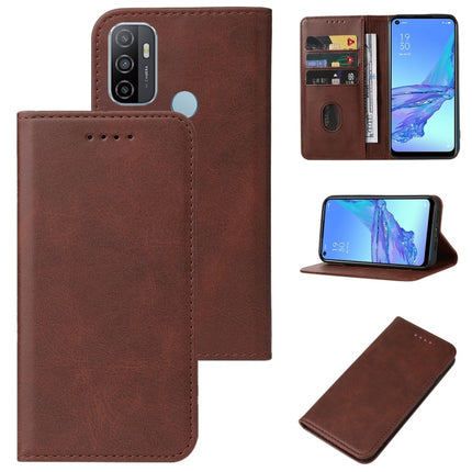 Magnetic Closure Leather Phone Case, For OPPO A53s, For Realme 5 / 5i / 5s / 6i / Narzo 20A, For Realme Narzo 20, For OPPO Reno5 A, For OPPO Reno7 Z 5G