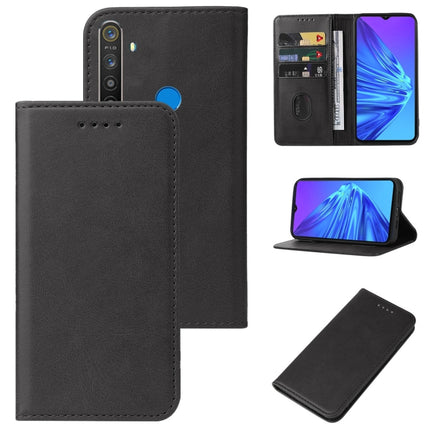 Magnetic Closure Leather Phone Case, For OPPO A53s, For Realme 5 / 5i / 5s / 6i / Narzo 20A, For Realme Narzo 20, For OPPO Reno5 A, For OPPO Reno7 Z 5G