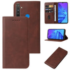 For Realme 5 / 5i / 5s / 6i / Narzo 20A / Brown