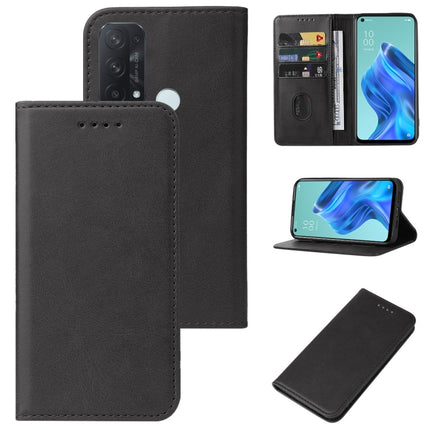 Magnetic Closure Leather Phone Case, For OPPO A53s, For Realme 5 / 5i / 5s / 6i / Narzo 20A, For Realme Narzo 20, For OPPO Reno5 A, For OPPO Reno7 Z 5G