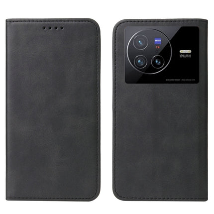 Magnetic Closure Leather Phone Case, For vivo X80, For vivo X80 Pro, For vivo X50 5G, For vivo S15, For vivo S15e, For vivo S12 5G / V23 5G, For vivo S10e / V23e, For vivo T1 5G