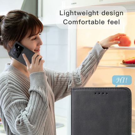 Magnetic Closure Leather Phone Case, For vivo X80, For vivo X80 Pro, For vivo X50 5G, For vivo S15, For vivo S15e, For vivo S12 5G / V23 5G, For vivo S10e / V23e, For vivo T1 5G