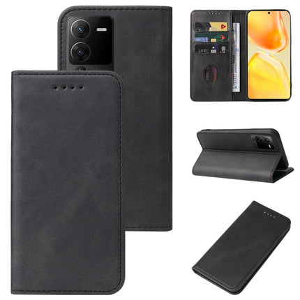 Magnetic Closure Leather Phone Case, For vivo X80, For vivo X80 Pro, For vivo X50 5G, For vivo S15, For vivo S15e, For vivo S12 5G / V23 5G, For vivo S10e / V23e, For vivo T1 5G