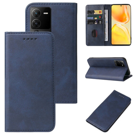 Magnetic Closure Leather Phone Case, For vivo X80, For vivo X80 Pro, For vivo X50 5G, For vivo S15, For vivo S15e, For vivo S12 5G / V23 5G, For vivo S10e / V23e, For vivo T1 5G
