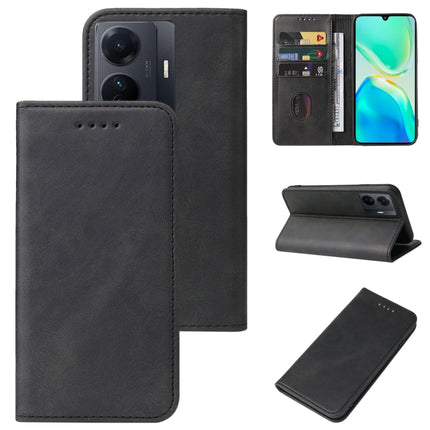 Magnetic Closure Leather Phone Case, For vivo X80, For vivo X80 Pro, For vivo X50 5G, For vivo S15, For vivo S15e, For vivo S12 5G / V23 5G, For vivo S10e / V23e, For vivo T1 5G