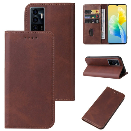 Magnetic Closure Leather Phone Case, For vivo X80, For vivo X80 Pro, For vivo X50 5G, For vivo S15, For vivo S15e, For vivo S12 5G / V23 5G, For vivo S10e / V23e, For vivo T1 5G