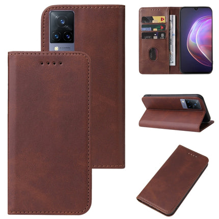 Magnetic Closure Leather Phone Case, For vivo T1 Snapdragon 778G, For vivo V23 5G, For vivo V23 Pro, For vivo V21 5G, For vivo V20 2021, For vivo V19 Neo, For vivo Y76 5G