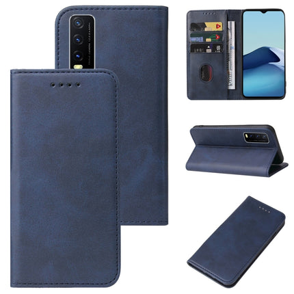 Magnetic Closure Leather Phone Case, For vivo Y30, For vivo Y21 2021, For vivo Y21e, For vivo Y21G, For vivo Y21s, For vivo Y21t, For vivo Y20s G / Y20s, For vivo Y20 India / Y30 China / iQOO U1x