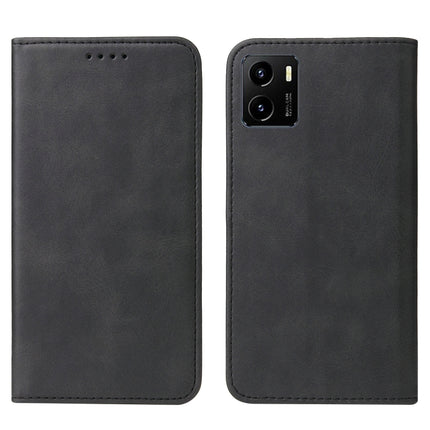 Magnetic Closure Leather Phone Case, For vivo Y15a, For vivo Y15s, For vivo Y12i, For vivo Y12s, For vivo Y17 / Y15 India / Y12 / Y3 / Y3s / U10, For vivo Y1s / Y91C / Y90, For vivo iQOO 9 SE, For vivo iQOO U5x