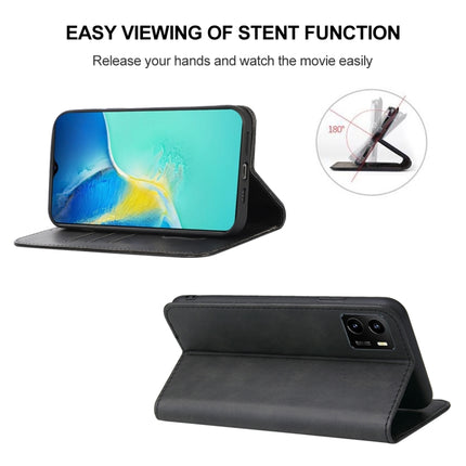 Magnetic Closure Leather Phone Case, For vivo Y15a, For vivo Y15s, For vivo Y12i, For vivo Y12s, For vivo Y17 / Y15 India / Y12 / Y3 / Y3s / U10, For vivo Y1s / Y91C / Y90, For vivo iQOO 9 SE, For vivo iQOO U5x