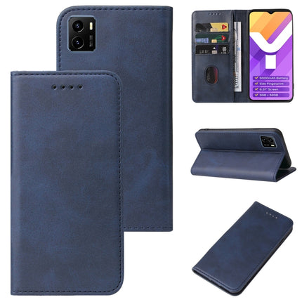 Magnetic Closure Leather Phone Case, For vivo Y15a, For vivo Y15s, For vivo Y12i, For vivo Y12s, For vivo Y17 / Y15 India / Y12 / Y3 / Y3s / U10, For vivo Y1s / Y91C / Y90, For vivo iQOO 9 SE, For vivo iQOO U5x