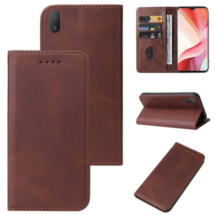 Magnetic Closure Leather Phone Case, For vivo Y15a, For vivo Y15s, For vivo Y12i, For vivo Y12s, For vivo Y17 / Y15 India / Y12 / Y3 / Y3s / U10, For vivo Y1s / Y91C / Y90, For vivo iQOO 9 SE, For vivo iQOO U5x