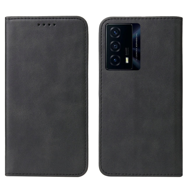 Magnetic Closure Leather Phone Case, For vivo iQOO Z5, For vivo iQOO Z5x, For vivo iQOO Z3 5G (CN) / Y72 5G (Vietnamese), For vivo iQOO Neo 855/Z5/Y7s/S1 Foreign Version, For vivo iQOO U1, For vivo iQOO U3, For vivo V21 4G, For vivo Y3s 2021