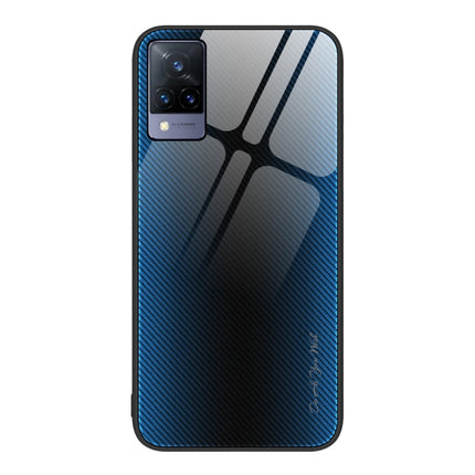 Texture Gradient Glass TPU Phone Case, For vivo S9e, For vivo V21, For vivo V15, For OnePlus Nord 2 5G