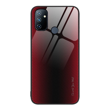 Texture Gradient Glass TPU Phone Case, For OnePlus Nord N100, For OnePlus 10 Pro