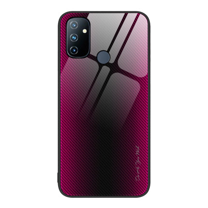 Texture Gradient Glass TPU Phone Case, For OnePlus Nord N100, For OnePlus 10 Pro