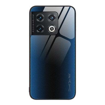 Texture Gradient Glass TPU Phone Case, For OnePlus Nord N100, For OnePlus 10 Pro