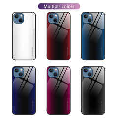Texture Gradient Glass TPU Phone Case, For iPhone 13, For iPhone 13 Pro, For iPhone 13 Pro Max, For iPhone 12 / 12 Pro