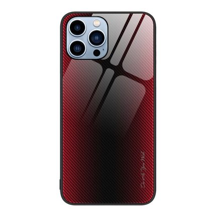 Texture Gradient Glass TPU Phone Case, For iPhone 13, For iPhone 13 Pro, For iPhone 13 Pro Max, For iPhone 12 / 12 Pro
