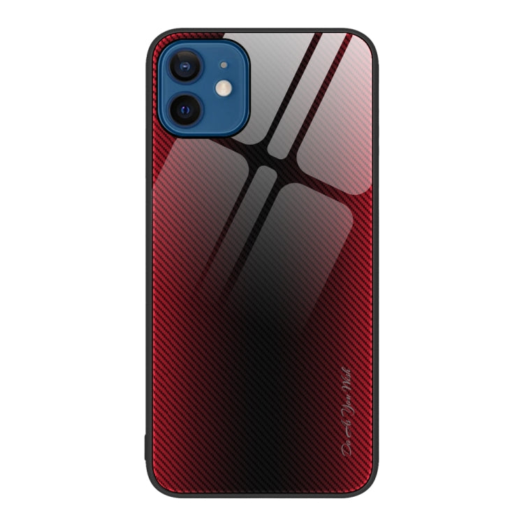 Texture Gradient Glass TPU Phone Case, For iPhone 13, For iPhone 13 Pro, For iPhone 13 Pro Max, For iPhone 12 / 12 Pro