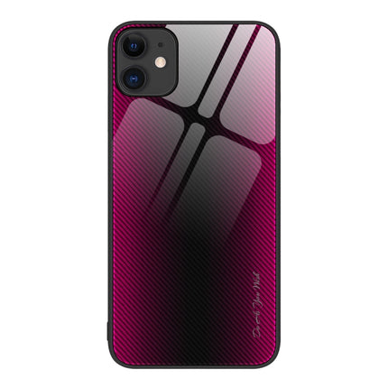 Texture Gradient Glass TPU Phone Case, For iPhone 12 Pro Max, For iPhone 11, For iPhone 11 Pro Max, For iPhone XR