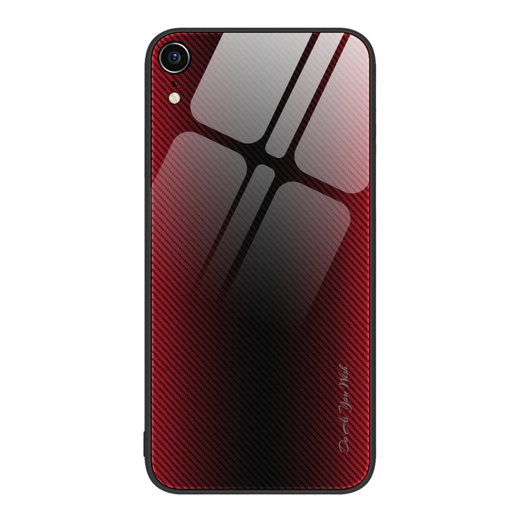 Texture Gradient Glass TPU Phone Case, For iPhone 12 Pro Max, For iPhone 11, For iPhone 11 Pro Max, For iPhone XR