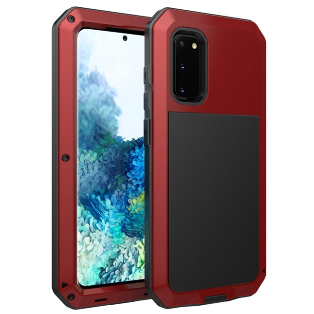 Shockproof Waterproof Silicone + Zinc Alloy Protective Case, For Galaxy S20, For Galaxy S20+, For Galaxy S20 Ultra