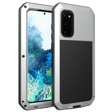 Shockproof Waterproof Silicone + Zinc Alloy Protective Case, For Galaxy S20, For Galaxy S20+, For Galaxy S20 Ultra