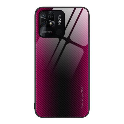 Texture Gradient Glass TPU Phone Case, For Xiaomi Poco M4 Pro, For Xiaomi Poco M4 Pro 5G, For Xiaomi Poco X4 Pro 5G, For Xiaomi Redmi 10C