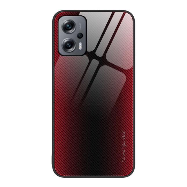 Texture Gradient Glass TPU Phone Case, For Xiaomi Redmi Note 11T Pro, For Xiaomi 11T Pro, For Xiaomi Mi 11 Ultra, For Xiaomi 12 Pro