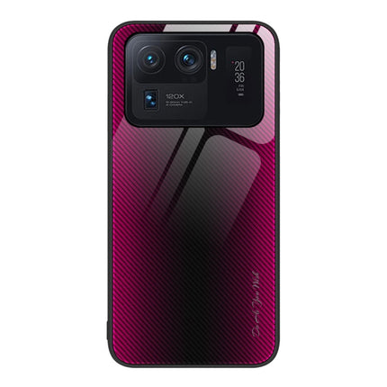 Texture Gradient Glass TPU Phone Case, For Xiaomi Redmi Note 11T Pro, For Xiaomi 11T Pro, For Xiaomi Mi 11 Ultra, For Xiaomi 12 Pro
