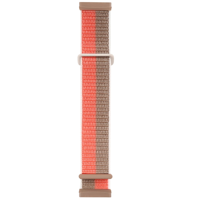 Nylon Rubber Buckle Watch Band, For Fitbit Versa 3
