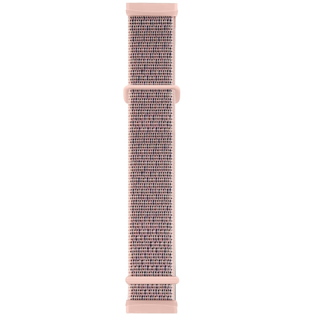 Nylon Rubber Buckle Watch Band, For Fitbit Versa 3