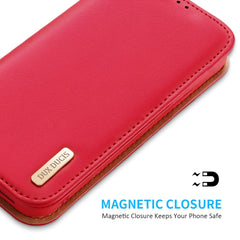 DUX DUCIS Hivo Series Cowhide + PU + TPU Leather Case, For iPhone 14/13, For iPhone 14 Plus, For iPhone 14 Pro, For iPhone 14 Pro Max